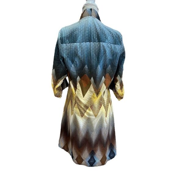 Matrushka Construction Abstract Arrows Veronica Lake Dress Size M/L - Picture 6 of 6